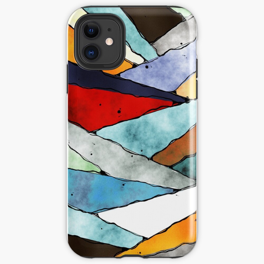 Angles of Textured Colors iPhone Case & Cover