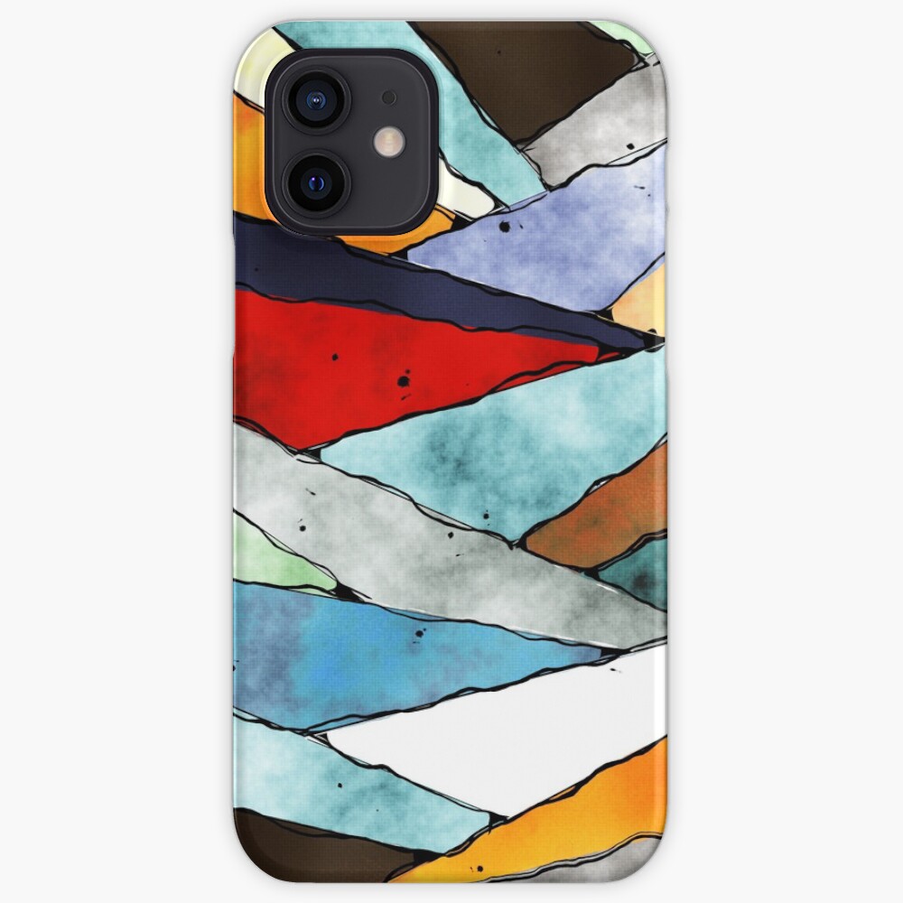 Angles of Textured Colors iPhone Case & Cover