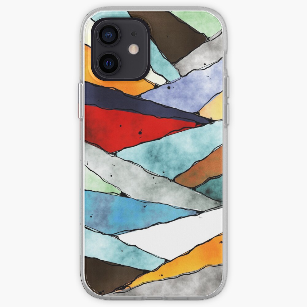 Angles of Textured Colors iPhone Case & Cover