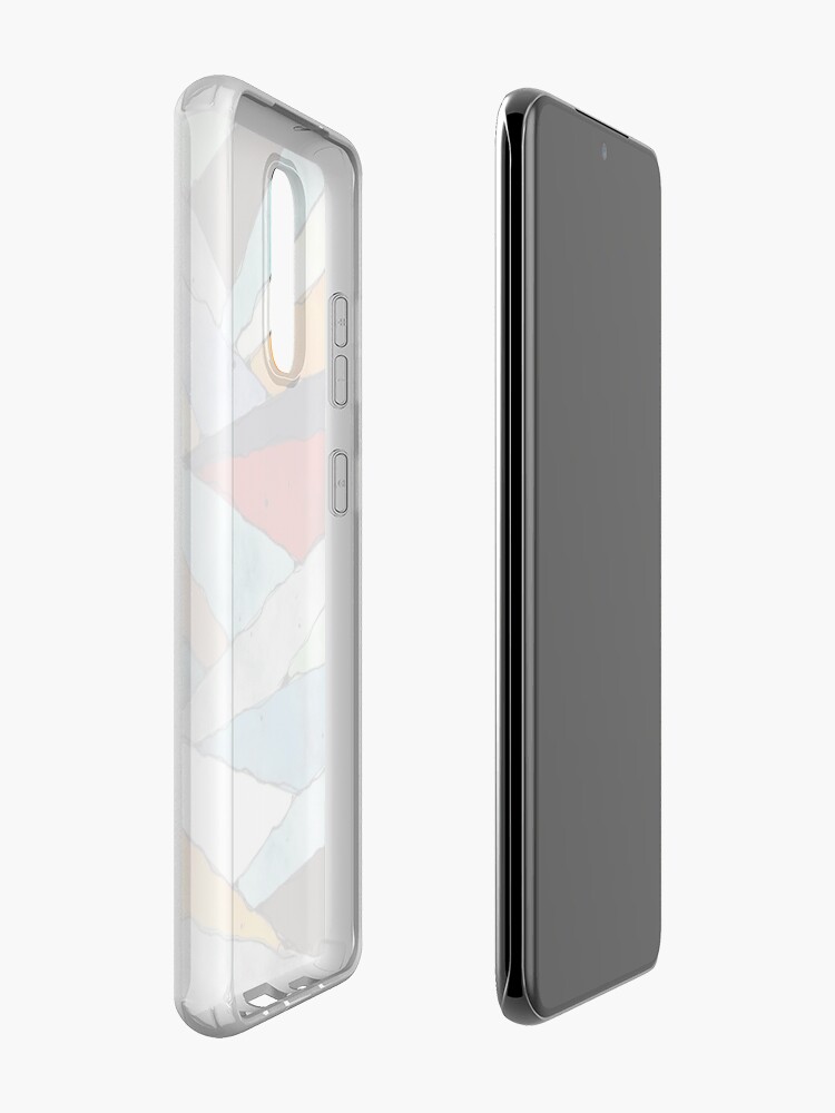 Alternate view of Angles of Textured Colors Case & Skin for Samsung Galaxy