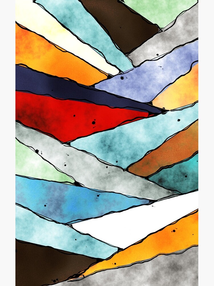 Angles of Textured Colors by perkinsdesigns