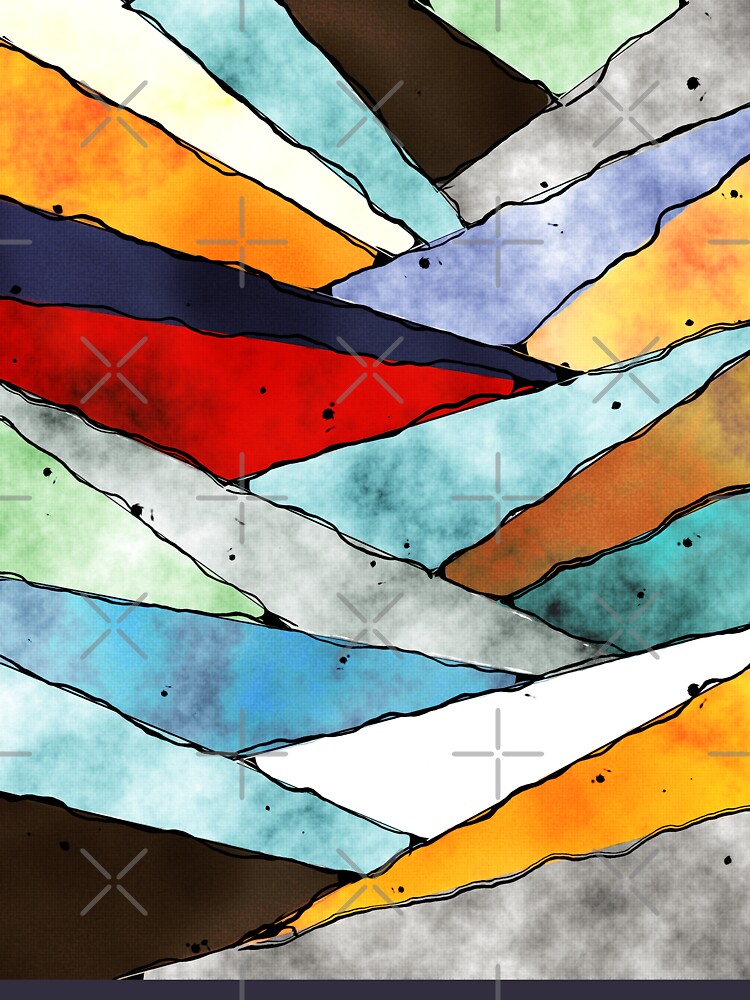 Angles of Textured Colors by perkinsdesigns