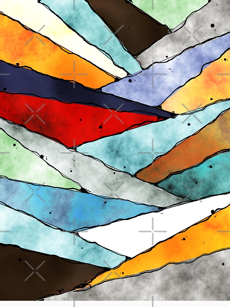 Angles of Textured Colors by perkinsdesigns