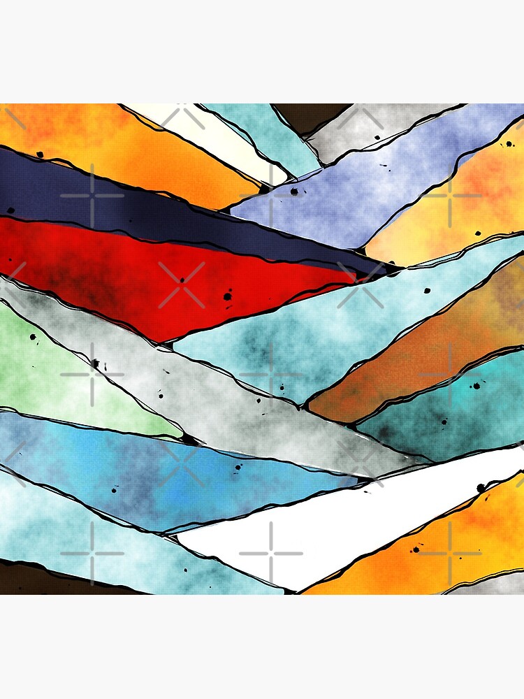 Angles of Textured Colors by perkinsdesigns