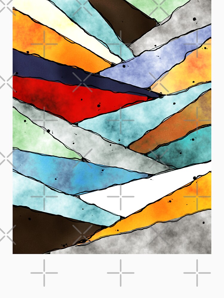 Angles of Textured Colors by perkinsdesigns