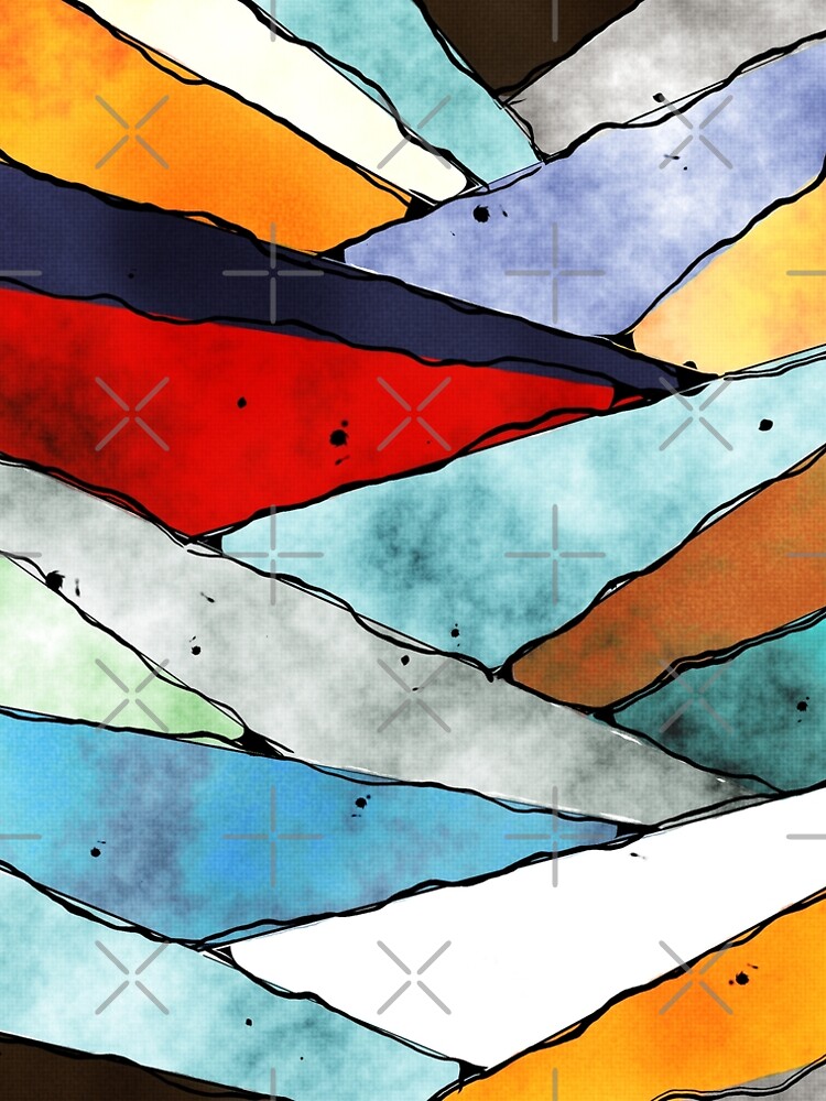 Angles of Textured Colors by perkinsdesigns