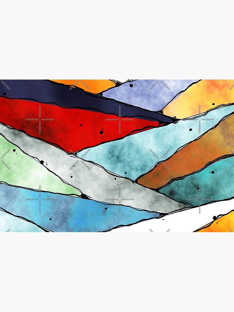 Angles of Textured Colors by perkinsdesigns