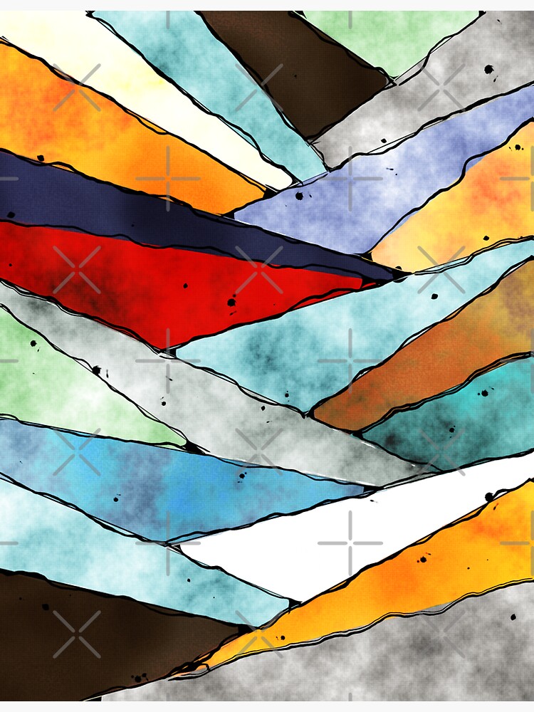 Angles of Textured Colors by perkinsdesigns
