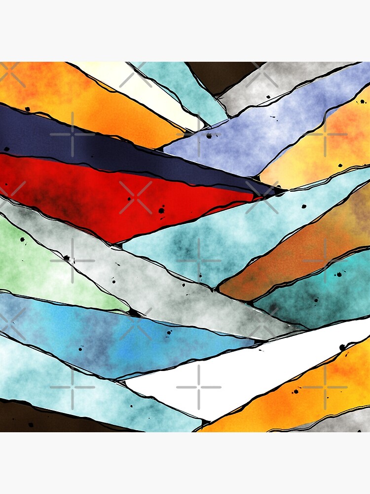 Angles of Textured Colors by perkinsdesigns