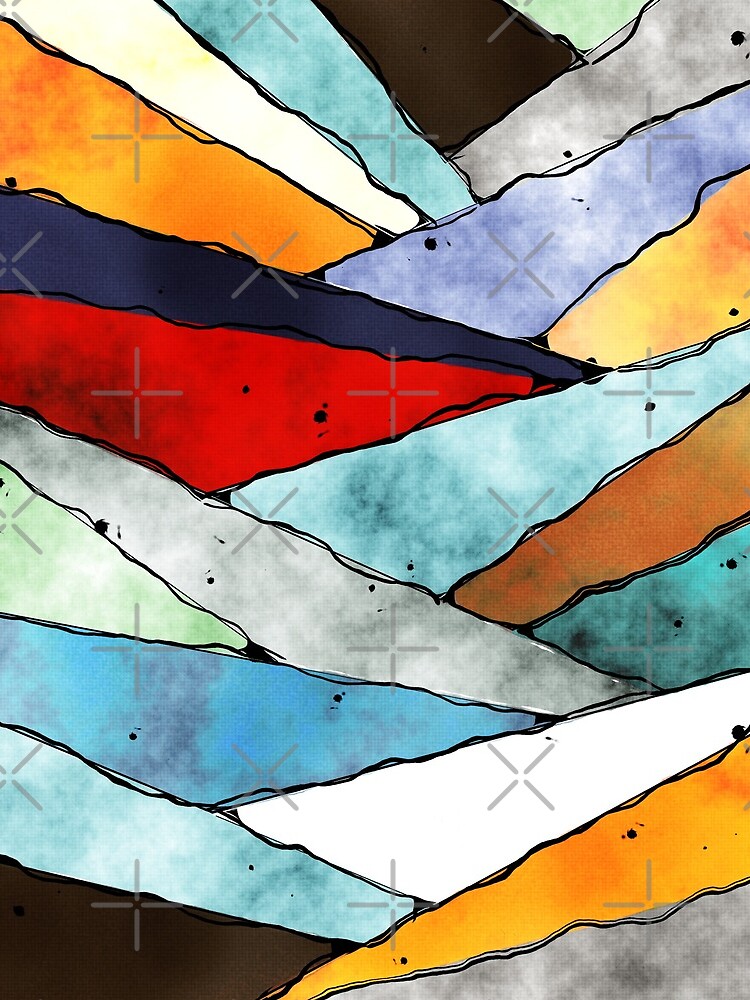 Angles of Textured Colors by perkinsdesigns
