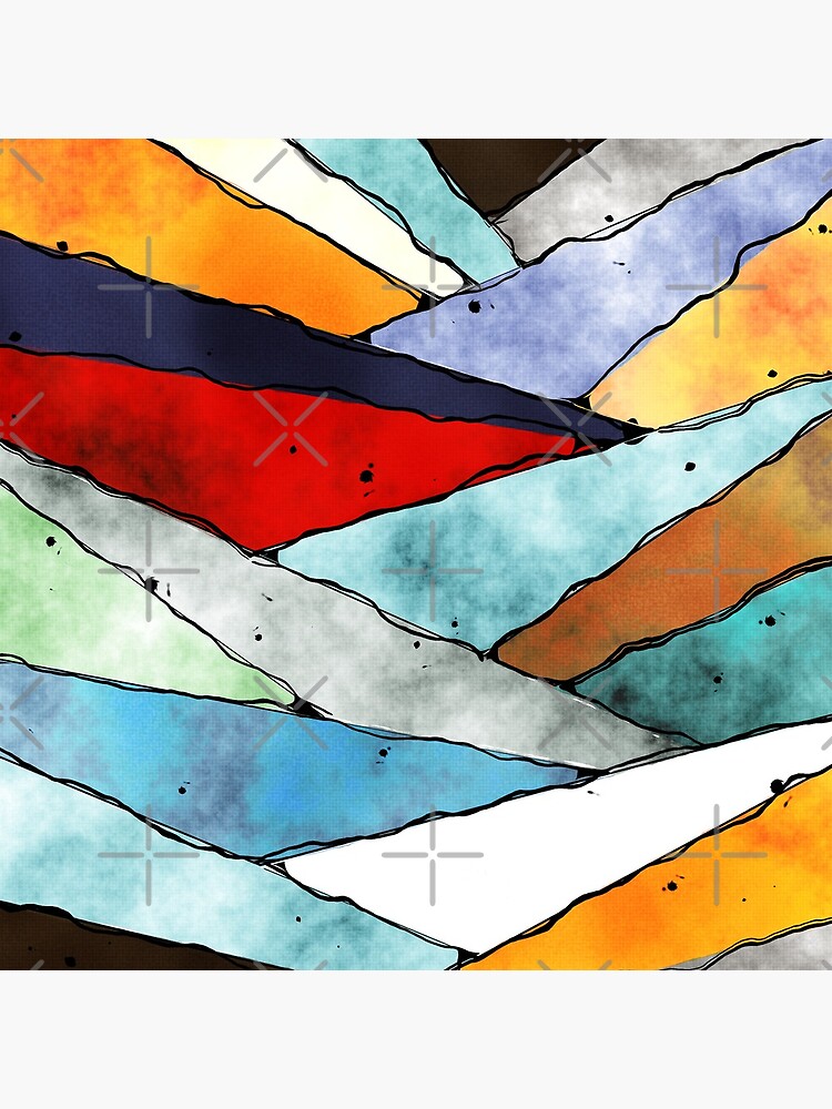 Angles of Textured Colors by perkinsdesigns
