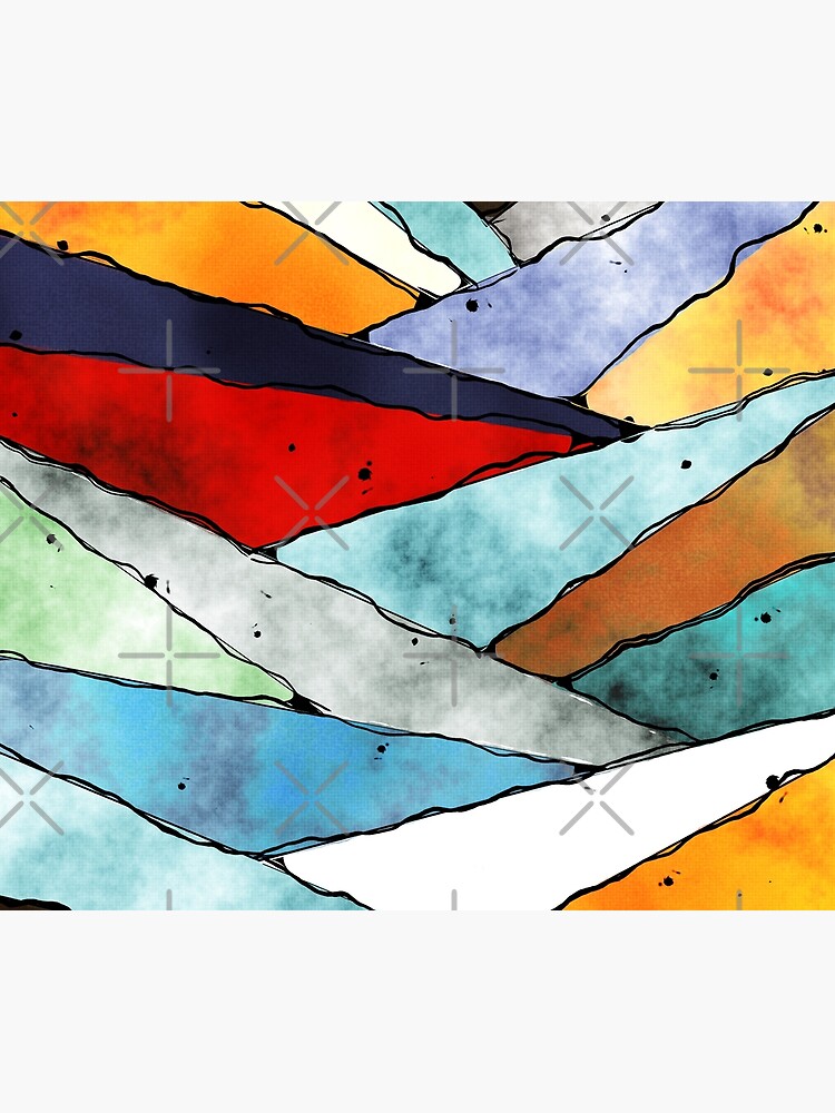 Angles of Textured Colors by perkinsdesigns