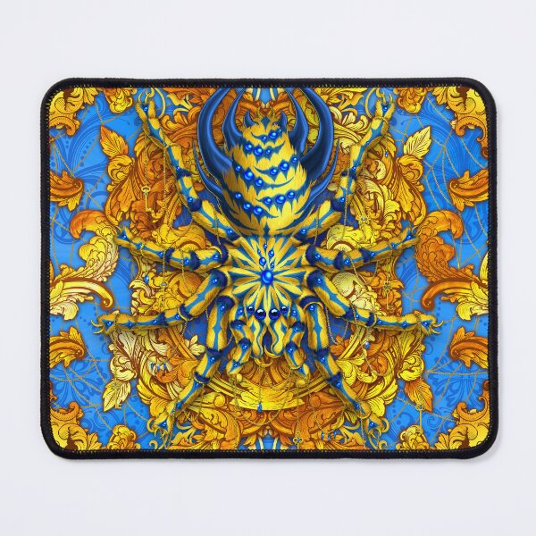 Item preview, Spider Gold Blue designed and sold by Abysm Internal.