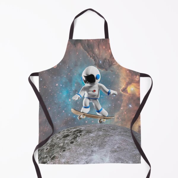 Item preview, Astronaut gliding on the moon designed and sold by ApurwaArtShop.