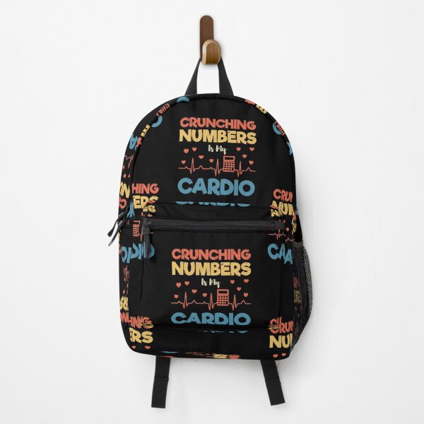 Aperçu de l'œuvre Crunching Numbers Is My Cardio: Pun Accounting Gift Funny Accountant créée et vendue par Adexyl.