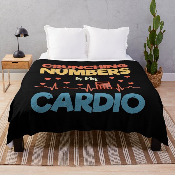 Item preview, Crunching Numbers Is My Cardio: Pun Accounting Gift Funny Accountant designed and sold by Adexyl.