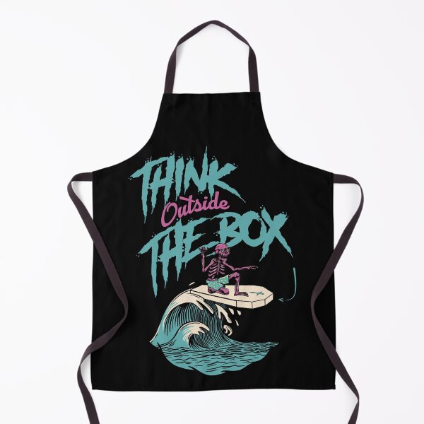 Item preview, Surfin skeleton Think Outside the Box Halloween designed and sold by GraphismNinja.