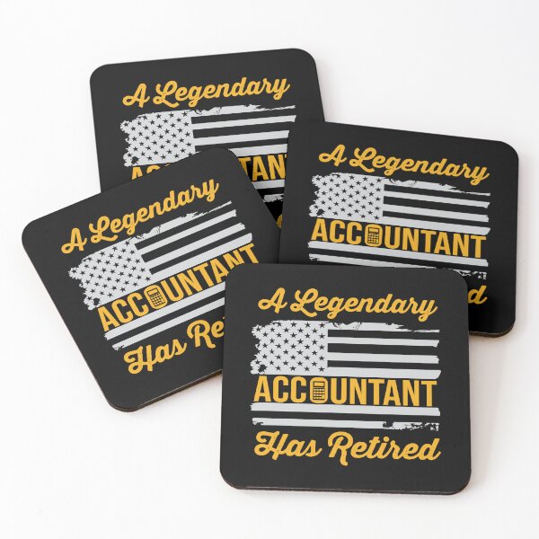 Item preview, A Legendary Accountant Has Retired: Accounting Gift Funny Accountant Retirement designed and sold by Adexyl.