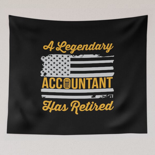 Item preview, A Legendary Accountant Has Retired: Accounting Gift Funny Accountant Retirement designed and sold by Adexyl.