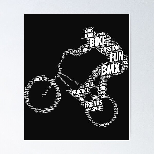 Item preview, BMX Words designed and sold by Phoenix23.