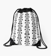 Formula 1 Inspired Illustration Drawstring Bag