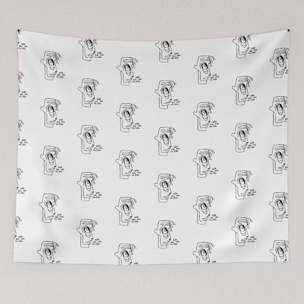 Item preview, Cartoon head talking drawing  designed and sold by DFLC Prints.