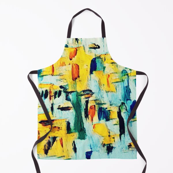 Item preview, Abstract turquoise and yellow designed and sold by jumapa.