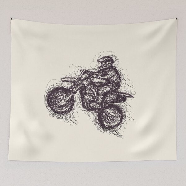 Item preview, Dirt Bike Jump Motocross designed and sold by shokA Design.