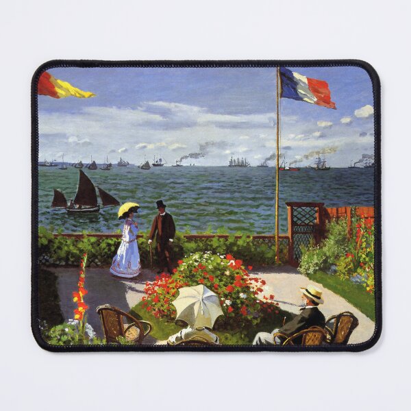 Item preview, Garden at Sainte Adresse (1867) - Claude Monet designed and sold by SALON DES ARTS.
