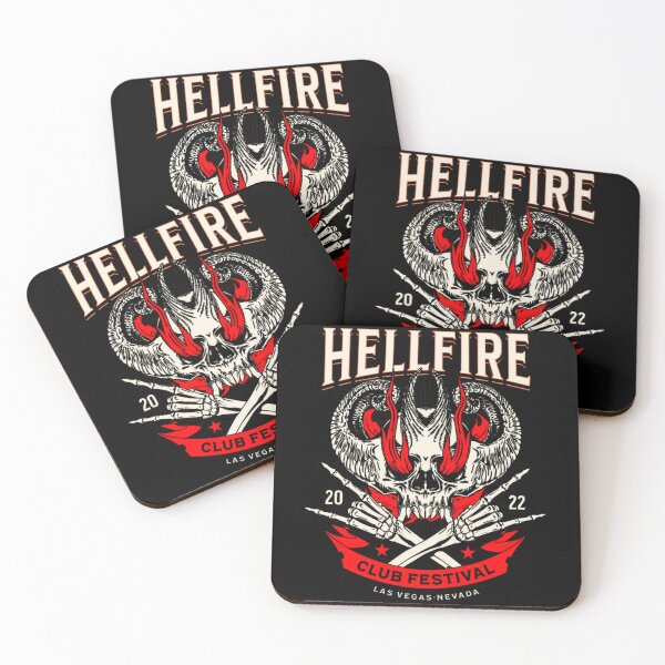 Aperçu de l'œuvre Cercueil classique Hellfire Club créée et vendue par Trymeup.