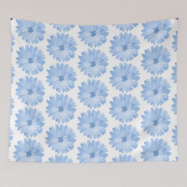 Item preview, Blue Flower Poly designed and sold by Peechowspets.