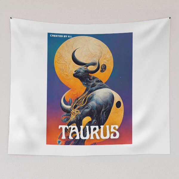 Item preview, Taurus - Zodiac Sign Created by AI designed and sold by Created-by-AI.
