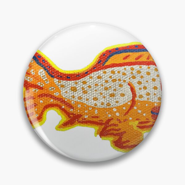 Item preview, Shiny Fish (Paint Pen on Canvas) designed and sold by warrenbisch.