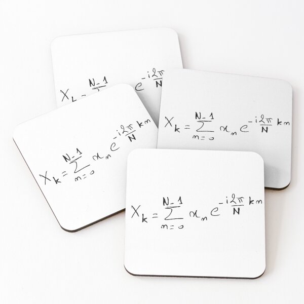 Item preview, Discrete Fourier transform equation, math basics handwritten designed and sold by NoetherSym.