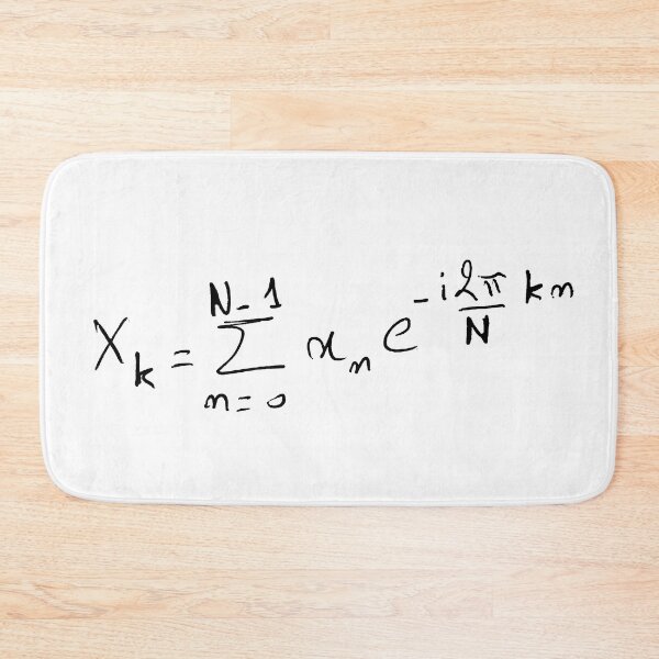 Item preview, Discrete Fourier transform equation, math basics handwritten designed and sold by NoetherSym.