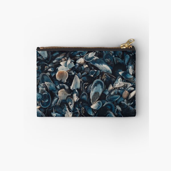 Item preview, indigo - sea shells designed and sold by Ingrid Beddoes Photography.