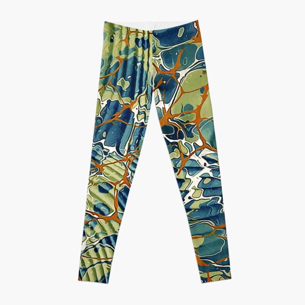 Viejo papel veteado 05 Leggings
