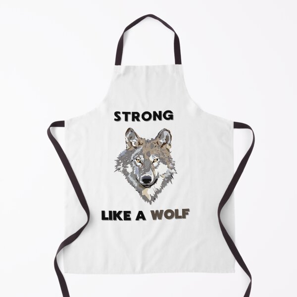 Item preview, Strong As A Wolf design designed and sold by ketkidesign.