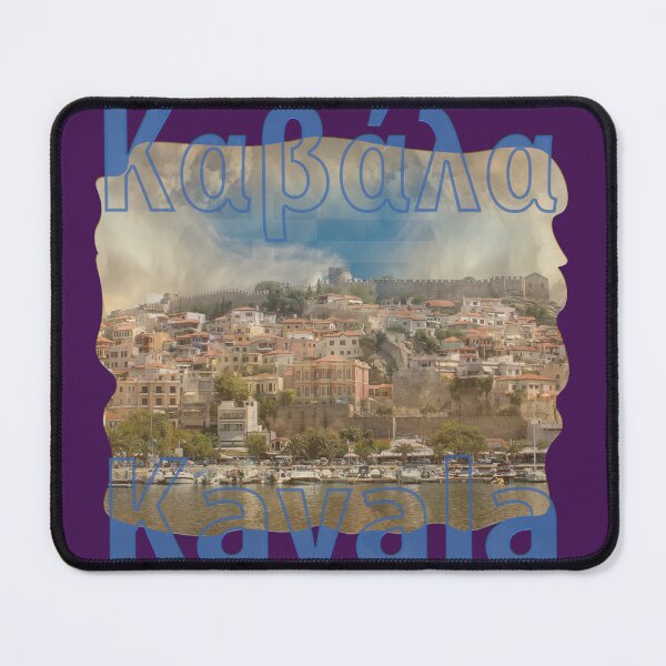 Item preview, Kavala, Castle, Harbour, Clouds, Greece designed and sold by AdleruCo.