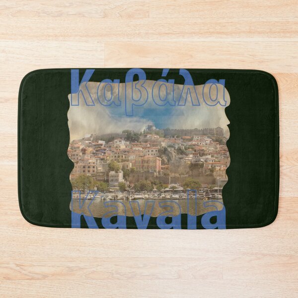 Item preview, Kavala, Castle, Harbour, Clouds, Greece designed and sold by AdleruCo.