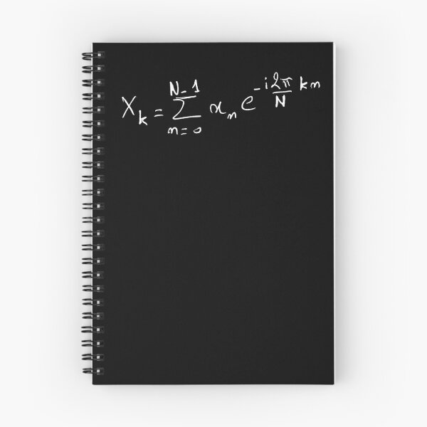 Item preview, Discrete Fourier transform equation, math basics handwritten designed and sold by NoetherSym.
