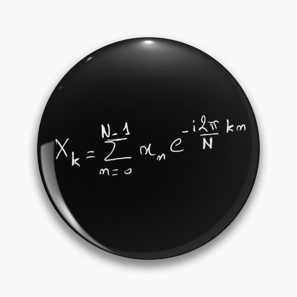 Item preview, Discrete Fourier transform equation, math basics handwritten designed and sold by NoetherSym.