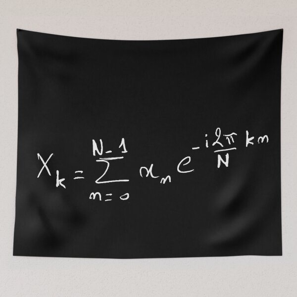 Item preview, Discrete Fourier transform equation, math basics handwritten designed and sold by NoetherSym.