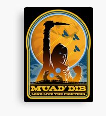 Dune MUAD' DIB Canvas Print