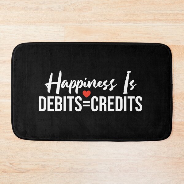 Item preview, Happiness Is Debits Equal To Credits: Accounting Gift Funny Accountant designed and sold by Adexyl.