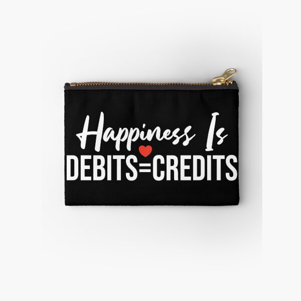 Item preview, Happiness Is Debits Equal To Credits: Accounting Gift Funny Accountant designed and sold by Adexyl.