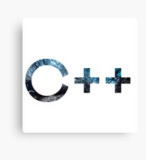 C++ Canvas Print
