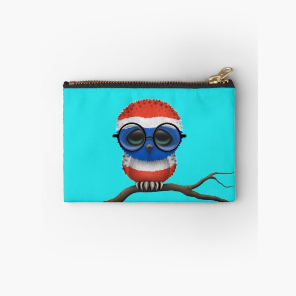 Item preview, Nerdy Thai Baby Owl on a Branch designed and sold by JeffBartels.