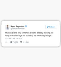 honest ryan Sticker