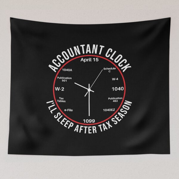 Item preview, Accountant Clock: Accounting Gift Funny Accountant designed and sold by Adexyl.